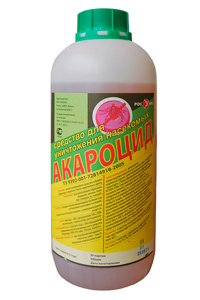 Акароцид (фентион 40%, циперметрин 10%)